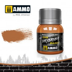 Ammo by Mig - DIO DRYBRUSH: Medium Rust