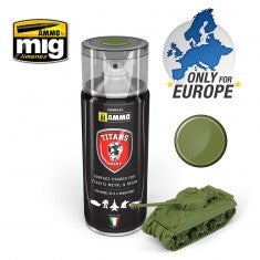 Ammo by Mig - TITANS HOBBY: Military Green Matt Primer