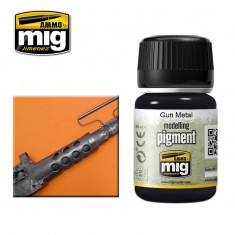 Ammo by Mig - MODELLING PIGMENT: Gun Metal