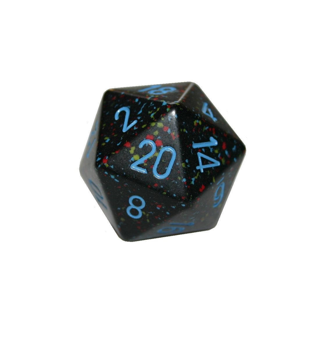 Chessex Speckled 34mm 20-Sided Dice - Blue Stars