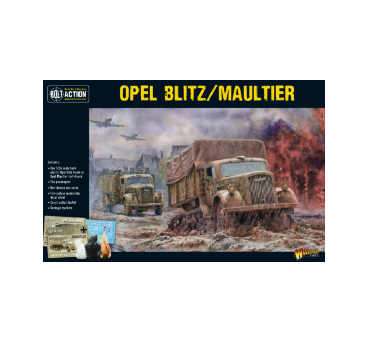 Bolt Action - Opel Blitz/Maultier (plastic)