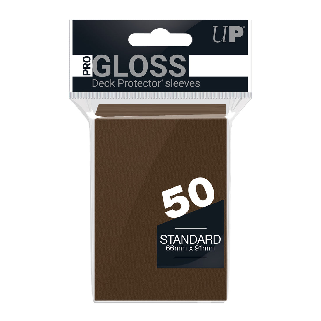 UP - Standard Sleeves - Brown (50 Sleeves)