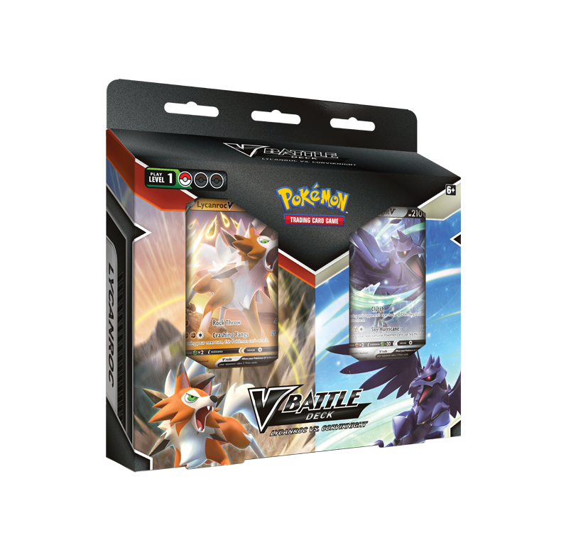 Pokémon TCG - V Battle Deck Bundle - Lycanroc/Corviknight