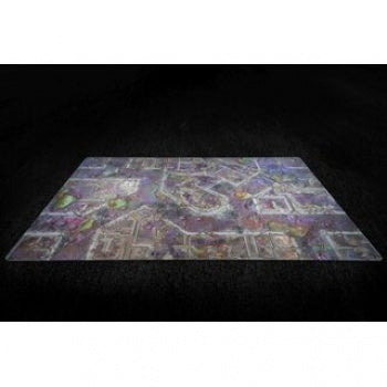 Kraken Wargames Gaming Mat - Corrupted Warzone City 44"x60" 2.0