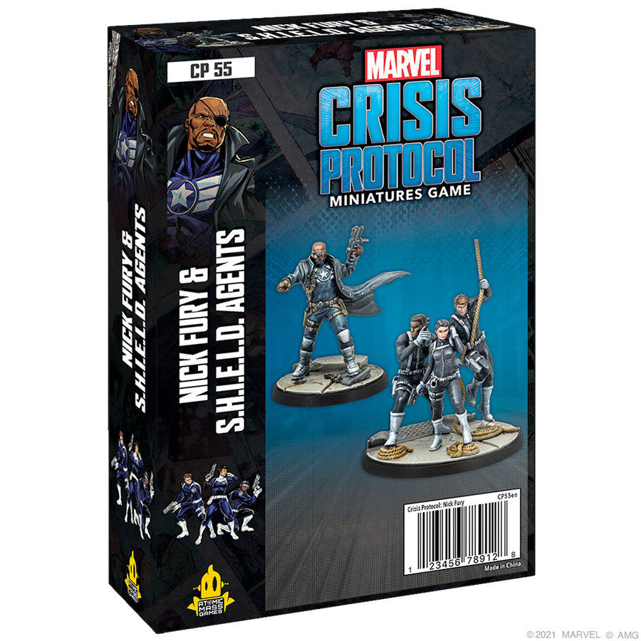 Marvel Crisis Protocol: Nick Fury & SHIELD Agents - EN