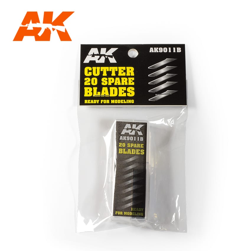 AK Interactive - 20 Spare Blades for Cutter