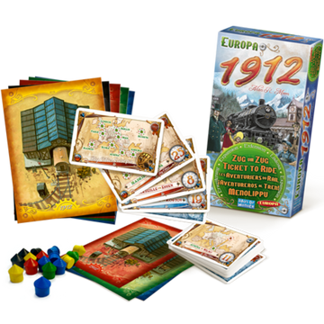 Ticket to Ride: Europe 1912 Expansion