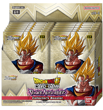 DragonBall Super Card Game - Zenkai Series Set 3 - Power Absorbed [B20] Collector's Booster Display (12 Packs)