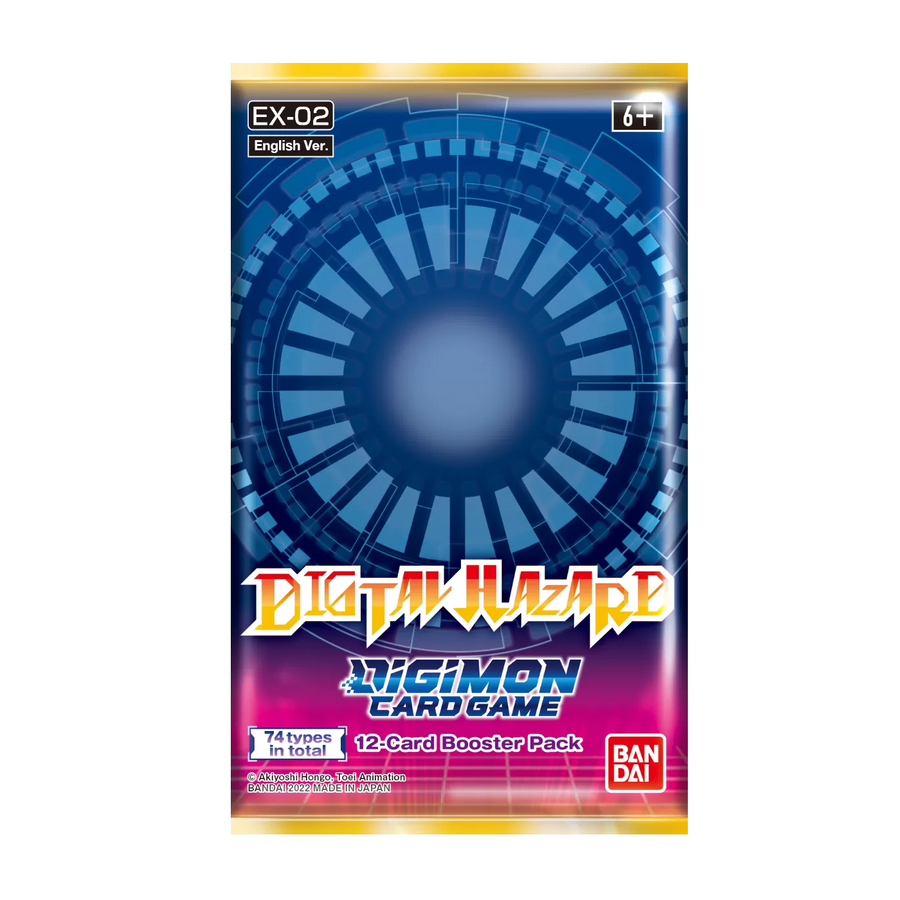 Digimon Card Game - Digital Hazard EX-02 Booster