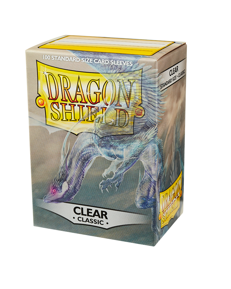 Dragon Shield Standard Perfect Fit Sleeves - Clear/Smoke (100 Sleeves)