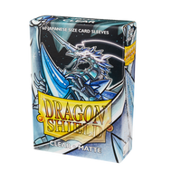 Dragon Shield Japanese Matte Sleeves - Clear (60 Sleeves)