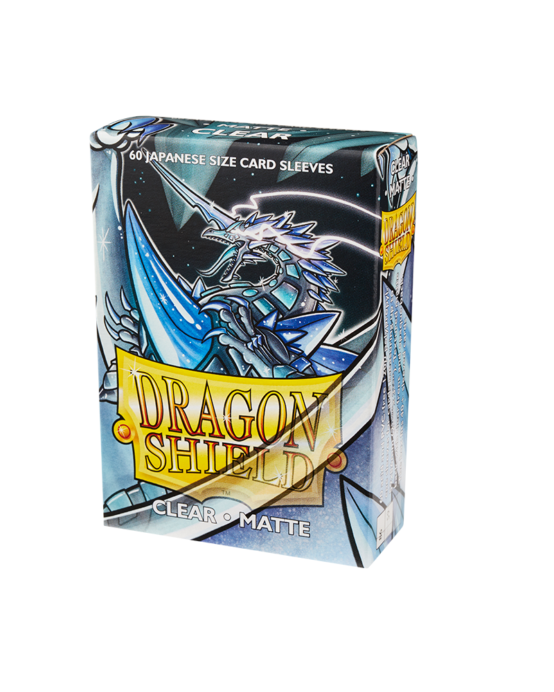 Dragon Shield Japanese Matte Sleeves - Clear (60 Sleeves)