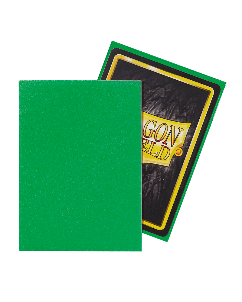Dragon Shield Matte Sleeves - Apple Green (100 Sleeves)