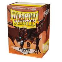Dragon Shield Matte Sleeves - Copper (100 Sleeves)