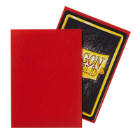 Dragon Shield Matte Sleeves - Crimson (100 Sleeves)