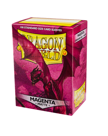 Dragon Shield Matte Sleeves - Magenta (100 Sleeves)