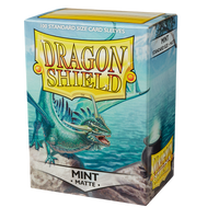 Dragon Shield Matte Sleeves - Mint (100 Sleeves)