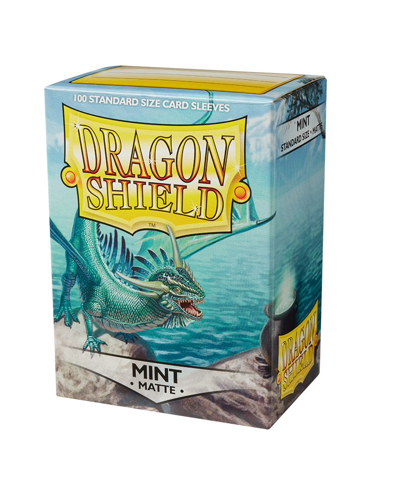 Dragon Shield Matte Sleeves - Mint (100 Sleeves)