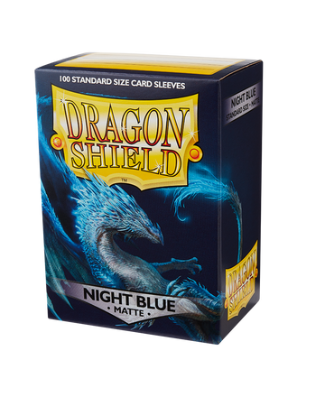 Dragon Shield Matte Sleeves - Night Blue (100 Sleeves)