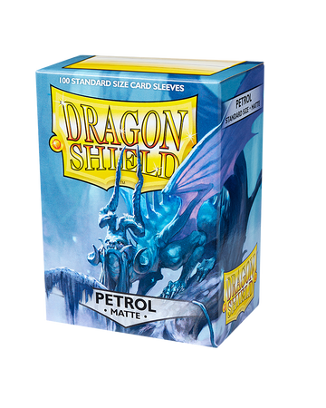 Dragon Shield Matte Sleeves - Petrol (100 Sleeves)