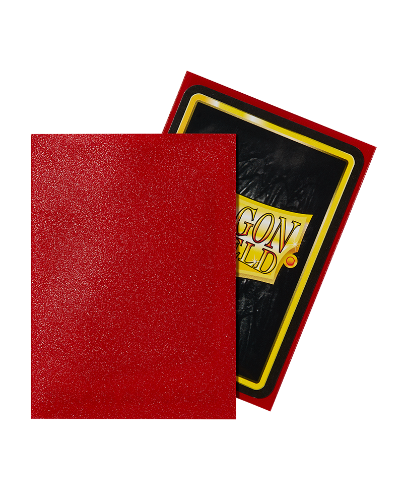 Dragon Shield Matte Sleeves - Ruby (100 Sleeves)