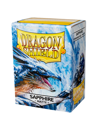 Dragon Shield Matte Sleeves - Sapphire (100 Sleeves)