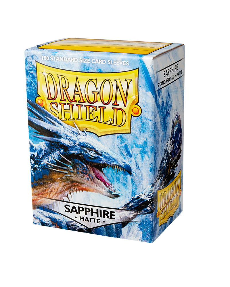 Dragon Shield Matte Sleeves - Sapphire (100 Sleeves)