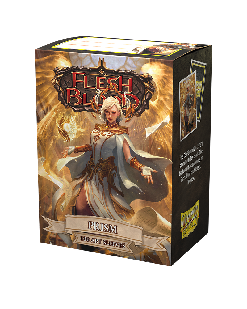 Dragon Shield Matte Art Sleeves - Flesh and Blood Prism (100 Sleeves)