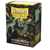 Dragon Shield Dual Matte Sleeves - Eucalyptus 'Lehel' (100 Sleeves)