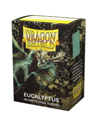 Dragon Shield Dual Matte Sleeves - Eucalyptus 'Lehel' (100 Sleeves)