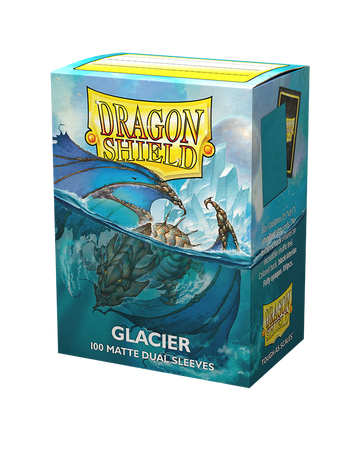 Dragon Shield Dual Matte Sleeves - Glacier 'Miniom' (100 Sleeves)
