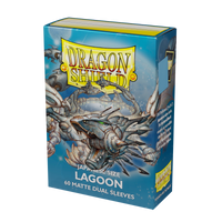 Dragon Shield Japanese Dual Matte Sleeves - Lagoon 'Saras' (60 Sleeves)