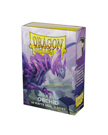 Dragon Shield Japanese Dual Matte Sleeves - Orchid 'Emme' (60 Sleeves)