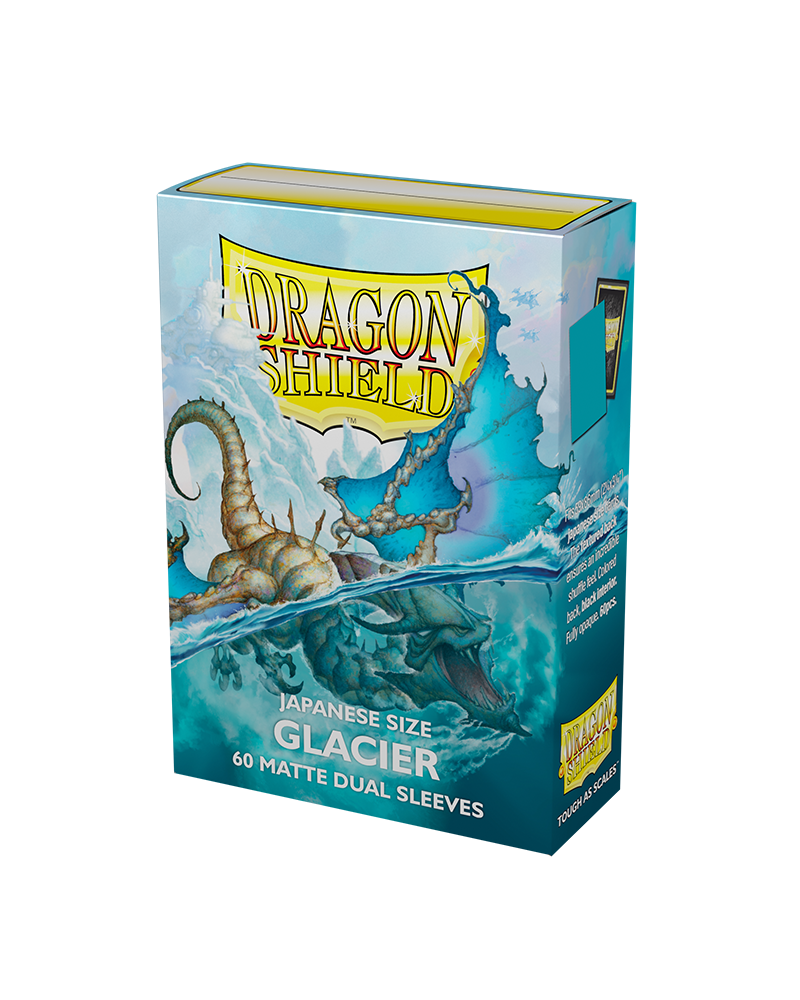 Dragon Shield Japanese Dual Matte Sleeves - Glacier 'Miniom' (60 Sleeves)