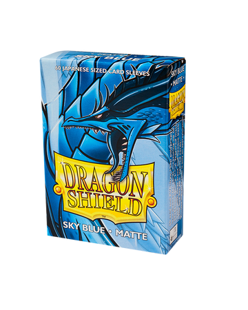 Dragon Shield Matte Japanese Sleeves - Sky Blue (60 Sleeves)