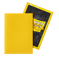 Dragon Shield Japanese Matte Sleeves - Yellow (60 Sleeves)