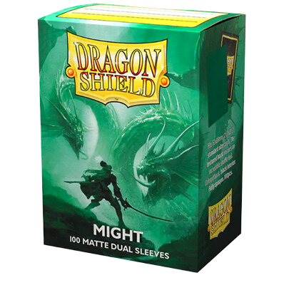 Dragon Shield Dual Matte Sleeves - Might (100 Sleeves)