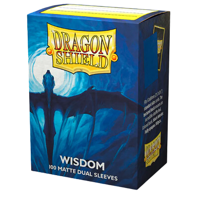 Dragon Shield Dual Matte Sleeves - Wisdom (100 Sleeves)