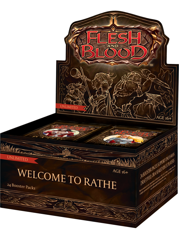 Flesh and Blood TCG - Welcome to Rathe Unlimited Booster Display - EN
