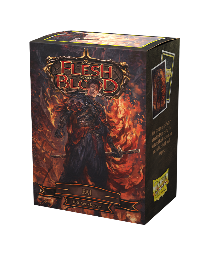 Dragon Shield Matte Art Sleeves - Flesh and Blood Fai (100 Sleeves)