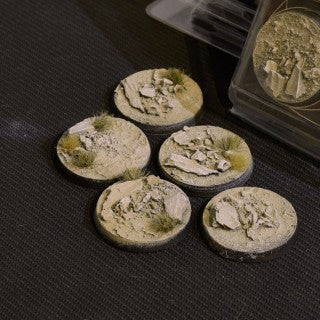 Gamers Grass Arid Steppe Bases, Round 40mm (x5)