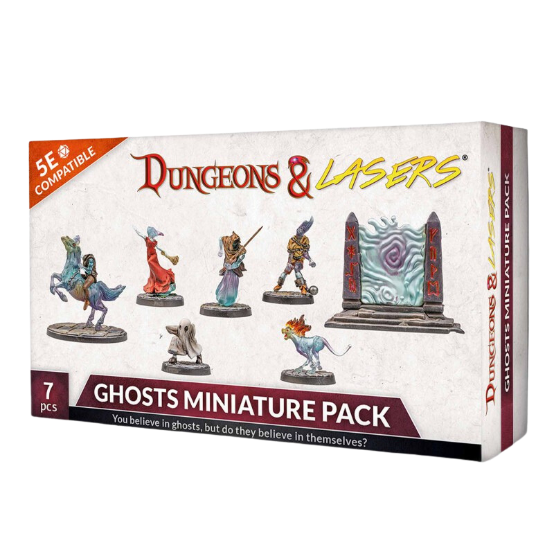 Dungeons & Lasers: Ghosts Miniature Pack