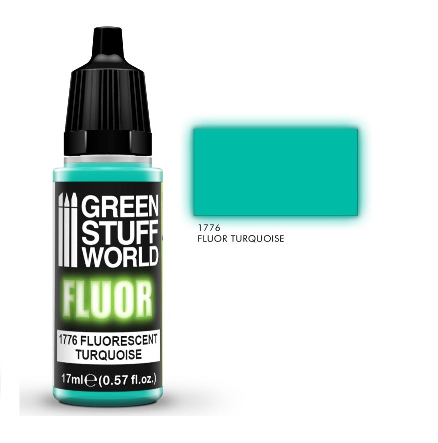 Green Stuff World - Fluor Paint Turquoise