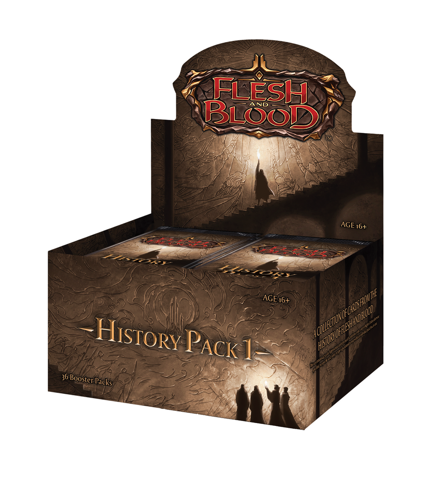 Flesh and Blood TCG - History Pack 1 Booster Display - EN