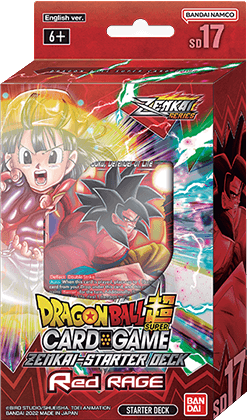 DragonBall Super Card Game - Starter Deck 17 - Red Rage