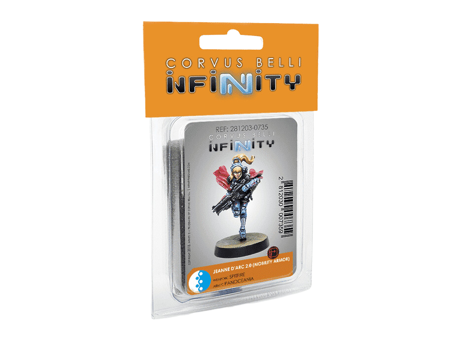 Infinity CodeOne: Jeanne d'Arc 2.0 (Mobility Armor) (SPITFIRE)