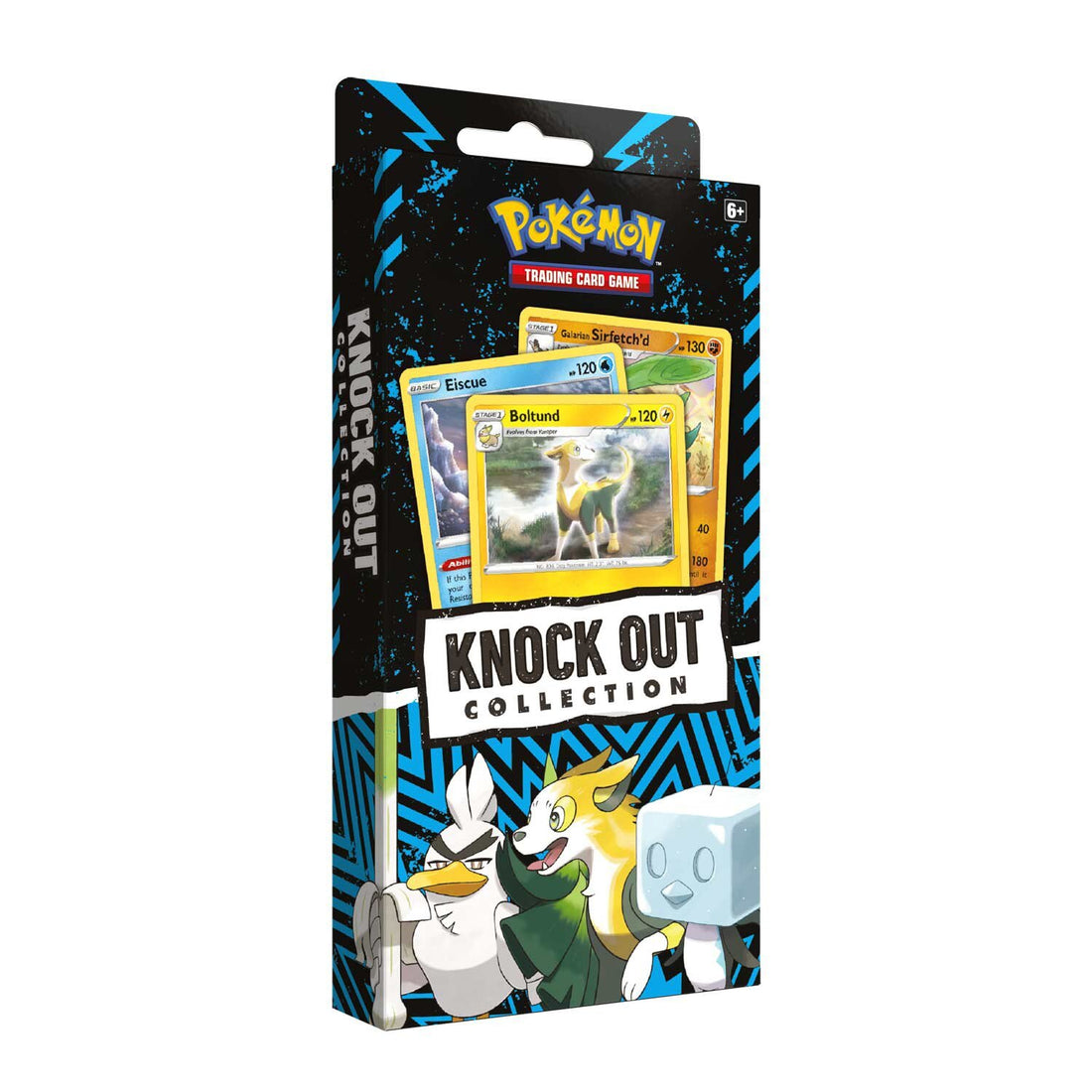 Pokémon TCG: Knock Out Collection - Boltund/Eiscue/Galarian Sirfetch'd