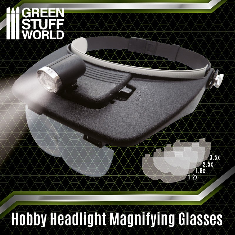 Green Stuff World - Light Head Magnifying Glasses