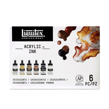 Liquitex - Acrylic Ink Set - 6x30ml - Iridescents