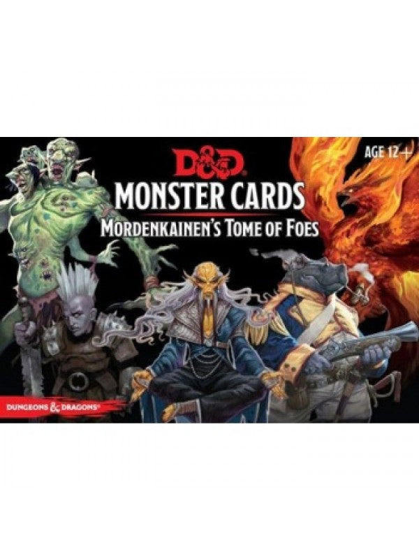 Dungeons & Dragons Monster Cards - Mordenkainen's Tome of Foes (109 cards)